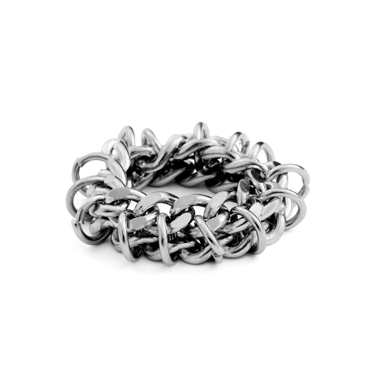 XS Stacked chainmail ring – The Forumist