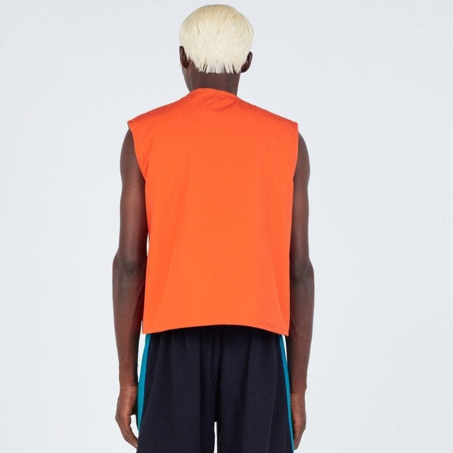 Abstract Reversible Puffer Vest - The Forumist