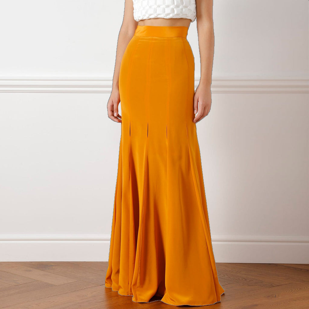 Amber silk skirt - The Forumist