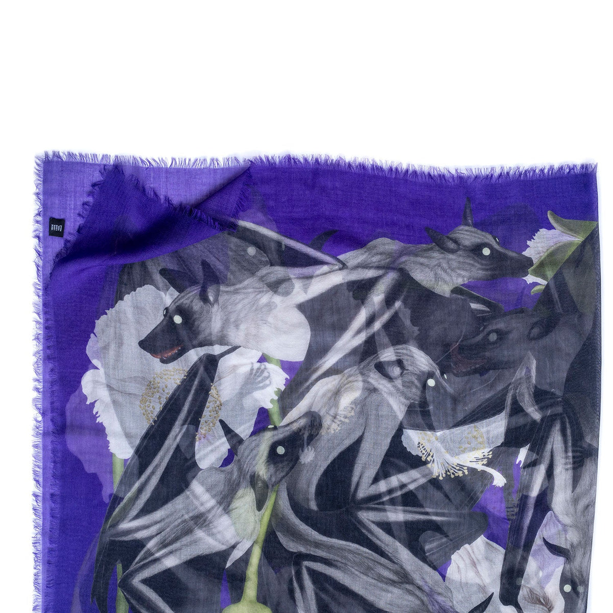 Bats I – Superfine Wool Scarf - The Forumist