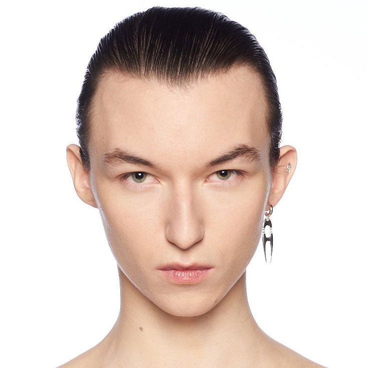 Bone Earring Silver - The Forumist