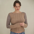 Double Sweater “Desert” Beige - The Forumist