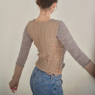 Double Sweater “Desert” Beige - The Forumist