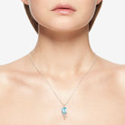 Fluid Topaz Necklece - The Forumist