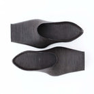 Heeled Square Toe Mules - The Forumist
