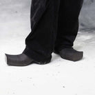 Heeled Square Toe Mules - The Forumist