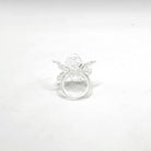 Mini Daffodil Blossom Ring - Clear - The Forumist
