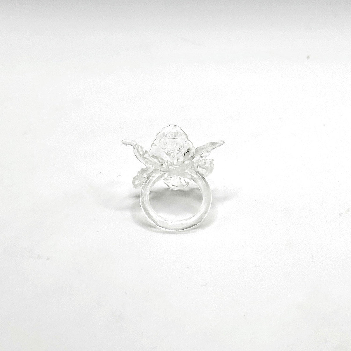 Mini Daffodil Blossom Ring - Clear - The Forumist
