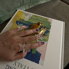 Mini Orchid Whisper Ring - Clear - The Forumist
