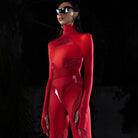 Red Scuba Bodysuit - The Forumist