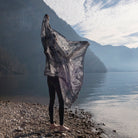 Sleeping Dogs - Oversized Silk Chiffon Scarf - The Forumist