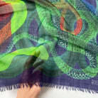 Snakes I – Superfine Wool Scarf - The Forumist