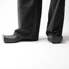 Square Toe Rubber Mules - The Forumist