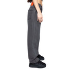 Super loose, Dark grey denim with a front cut - The Forumist