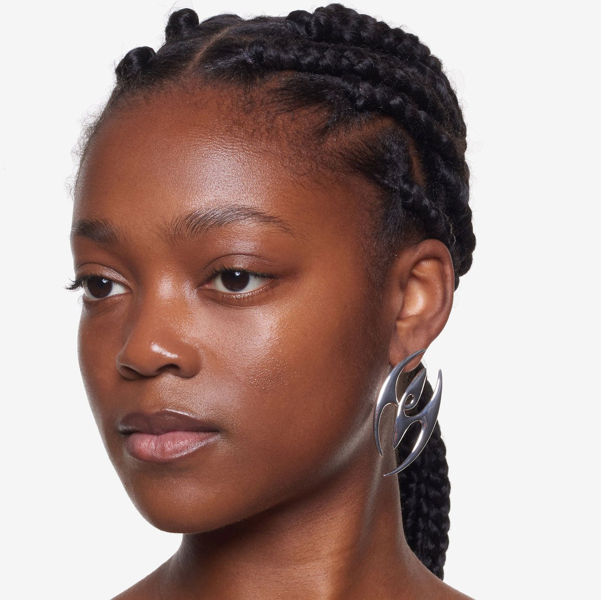 Sydoria Big Earring Silver - The Forumist