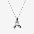 Tripo White Topaz Pendant Necklace - The Forumist